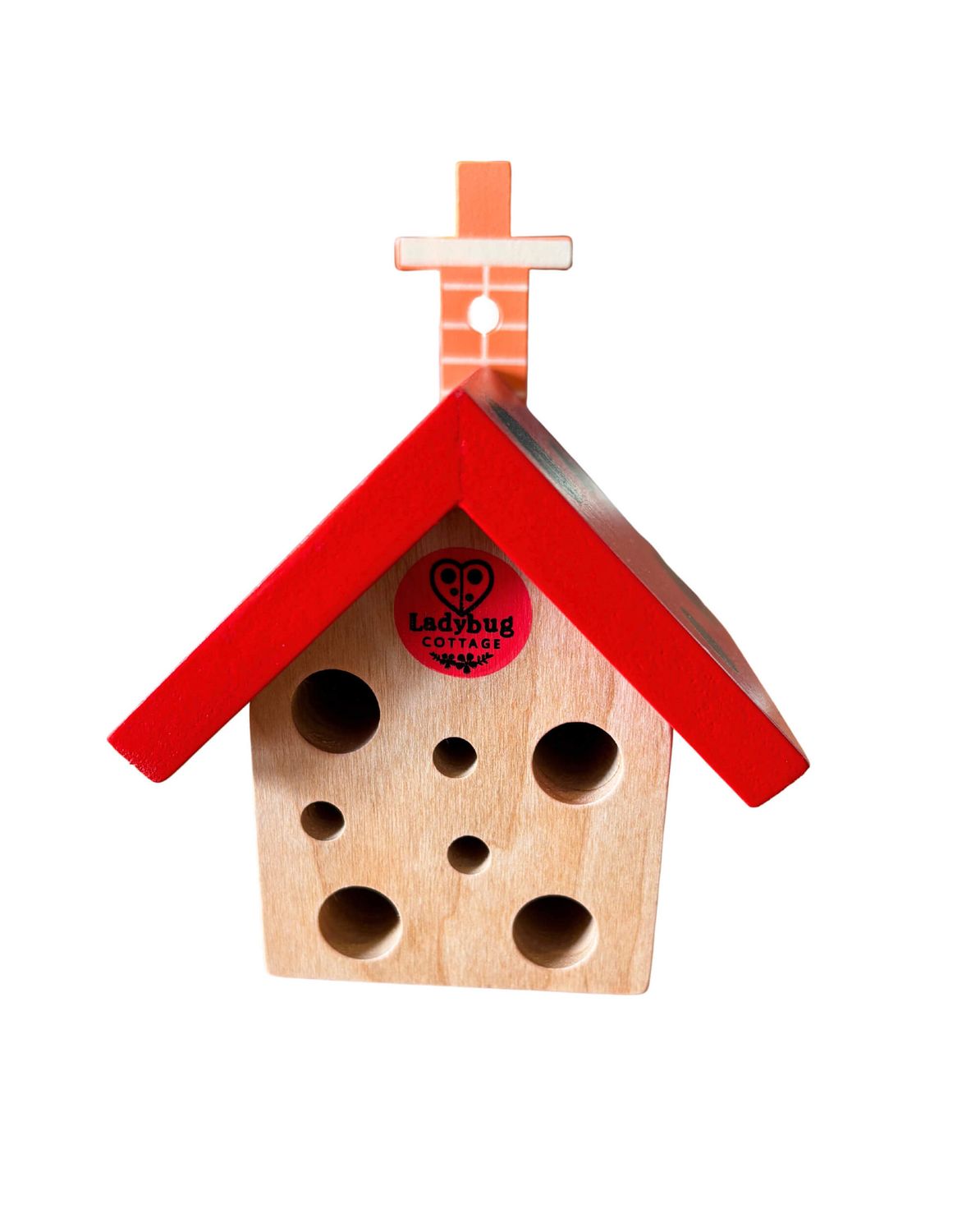 Wooden Ladybug Cottage