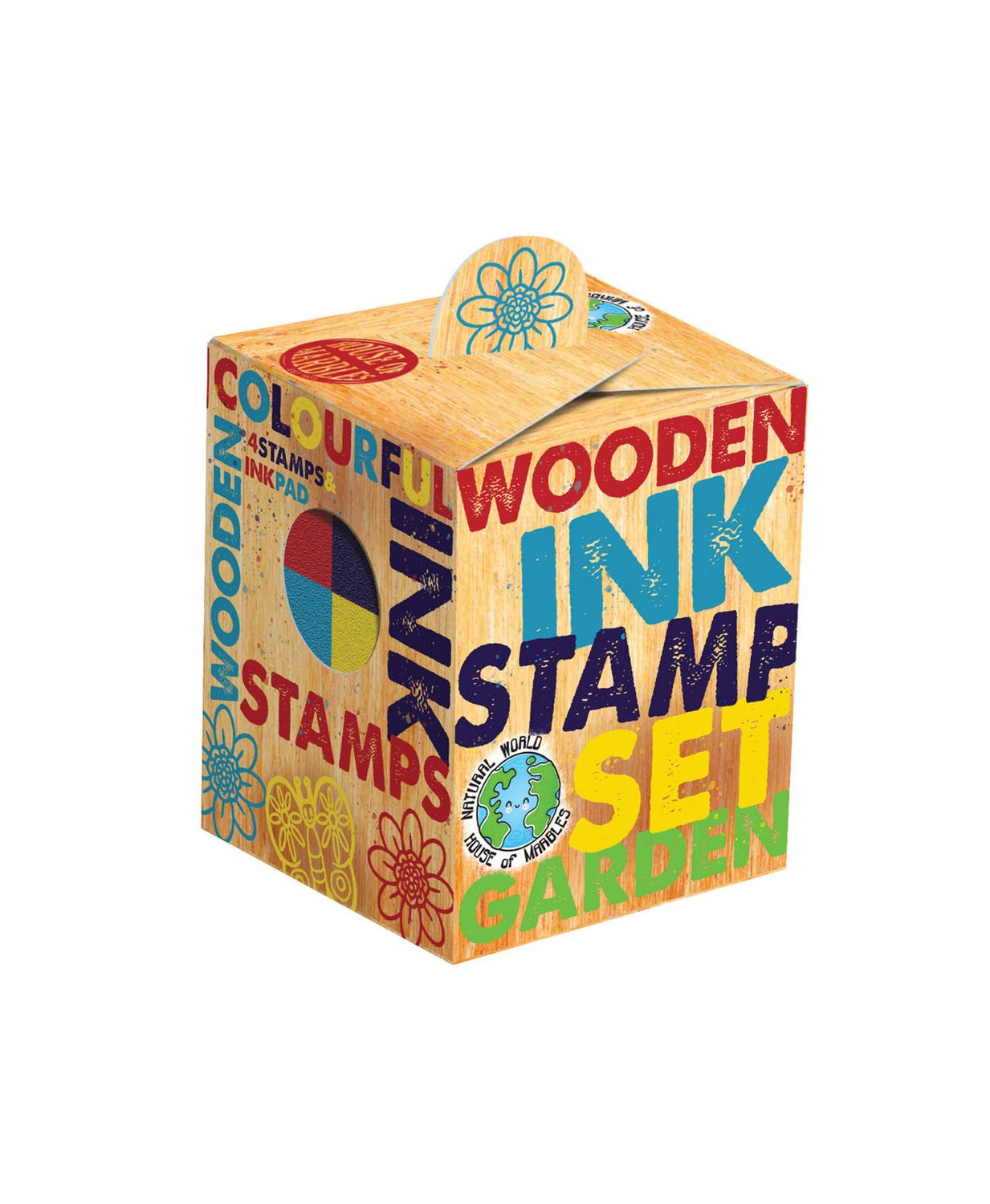 Garden Wooden Stamp Set