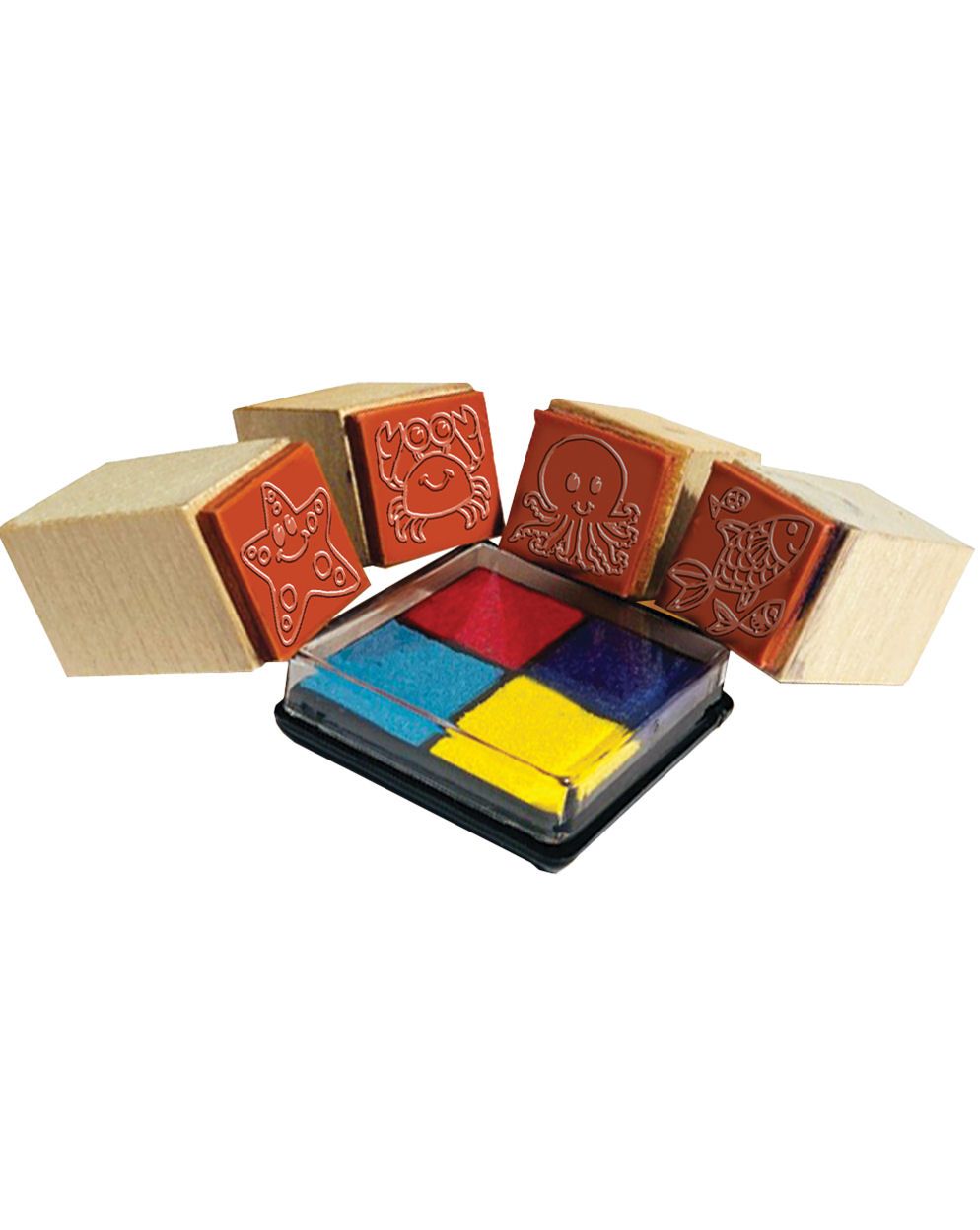 Ocean Wooden Stamp Set