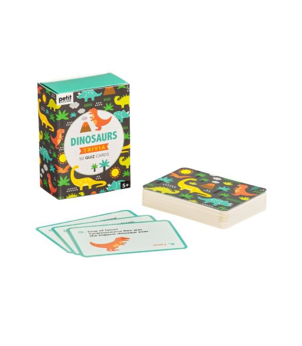 Dinosaur Trivia Quiz Cards