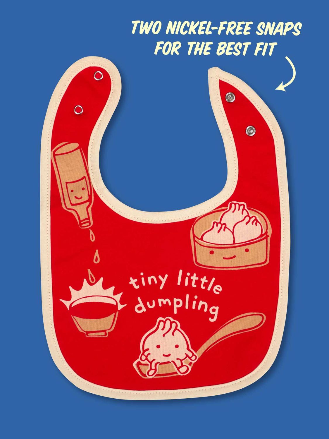 Tiny Little Dumpling And Wanna Join Me For A Meltdown Baby Bibs