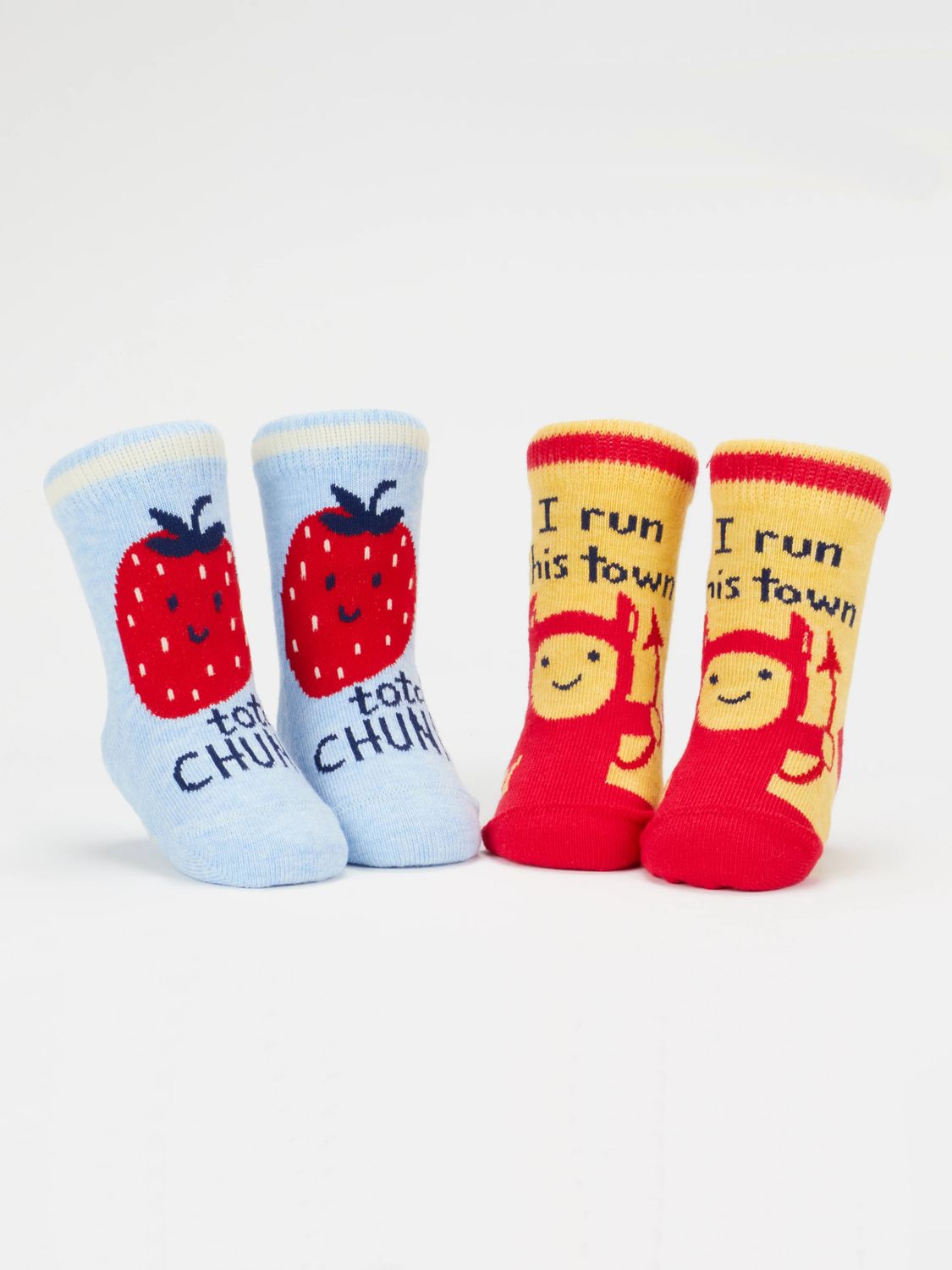 Total Chunk And I Run This Town Baby Socks