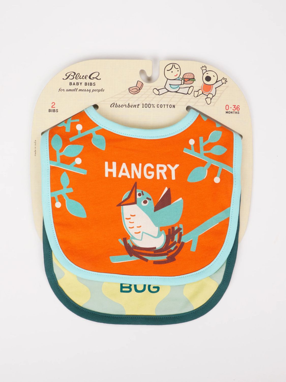 Hangry And Certified Cuddle Bug Baby Bibs