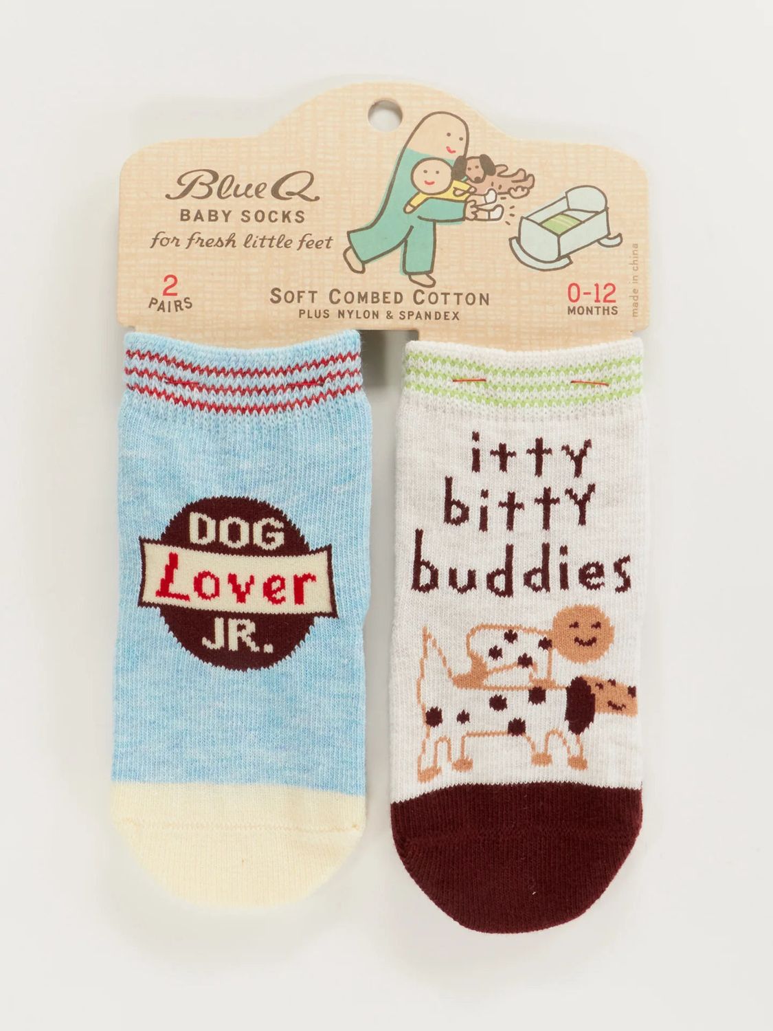 Dog Lover Jr And Itty Bitty Buddies Baby Socks