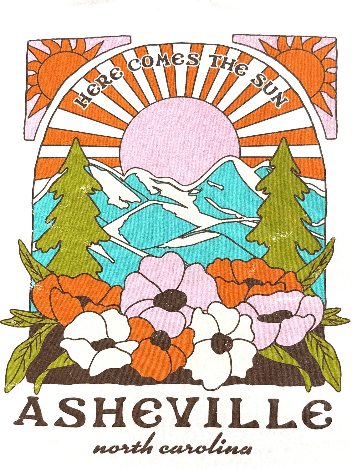 Here Comes The Sun Asheville Shirt