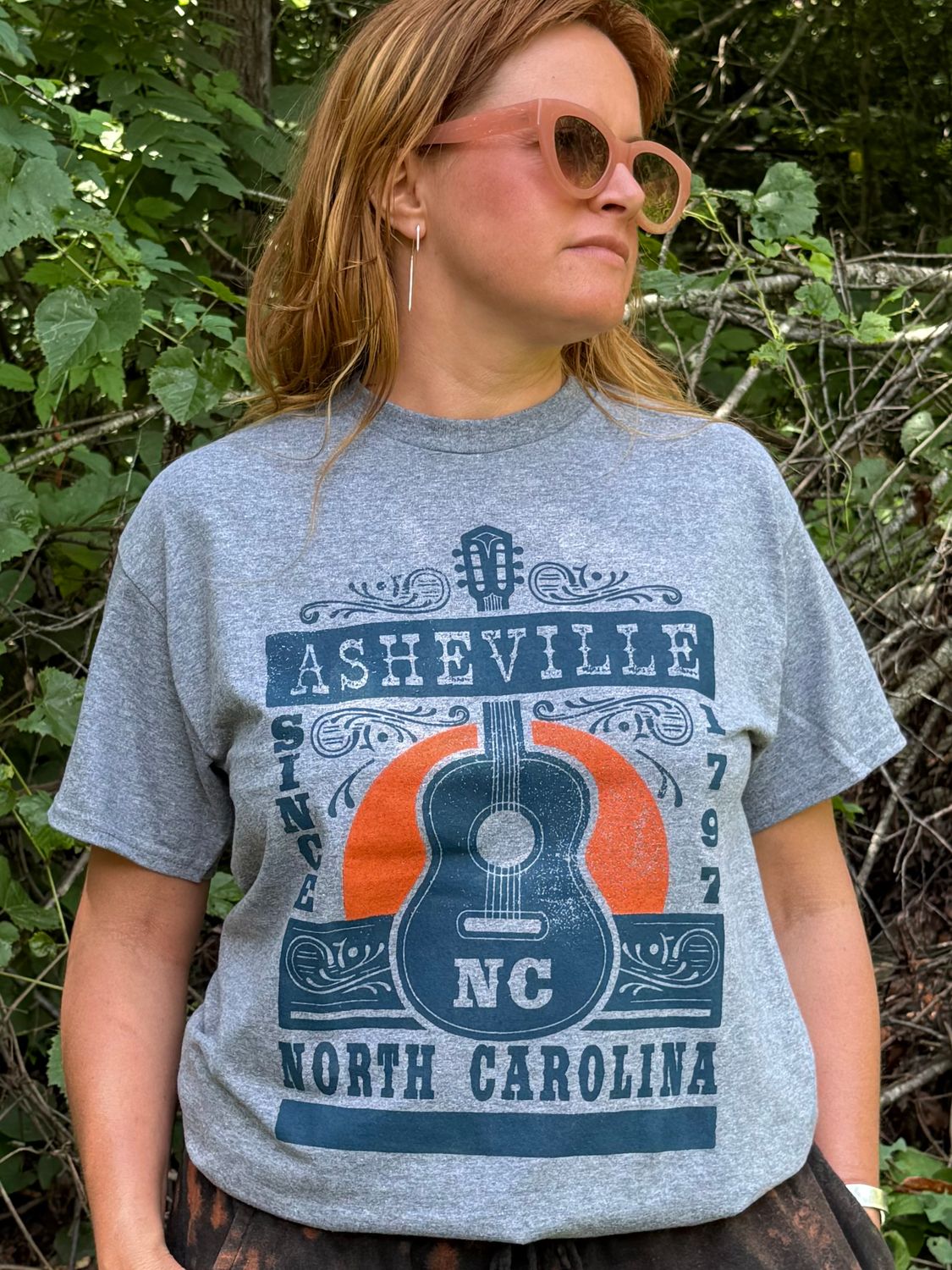 Since 1797 Acoustic Guitar Asheville T-Shirt