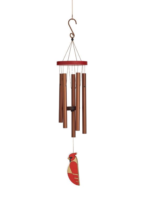 Cardinal Avian Echoes Chime 36"