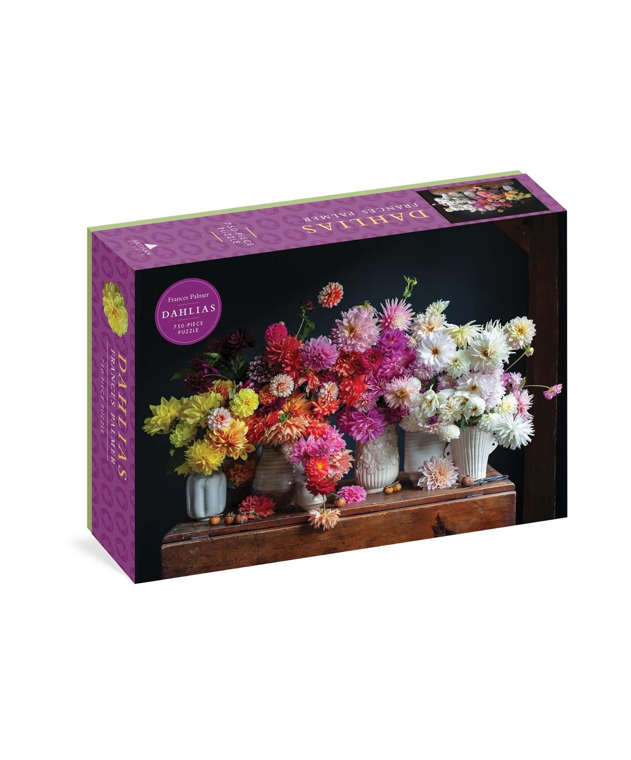 Dahlias 750 Piece Puzzle