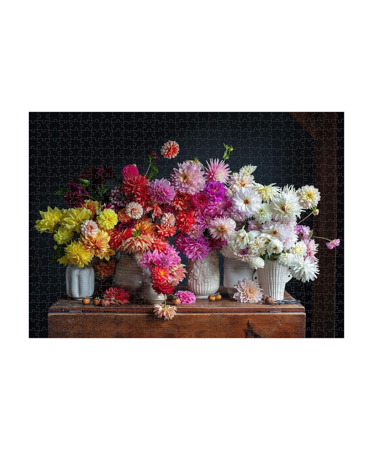 Dahlias 750 Piece Puzzle