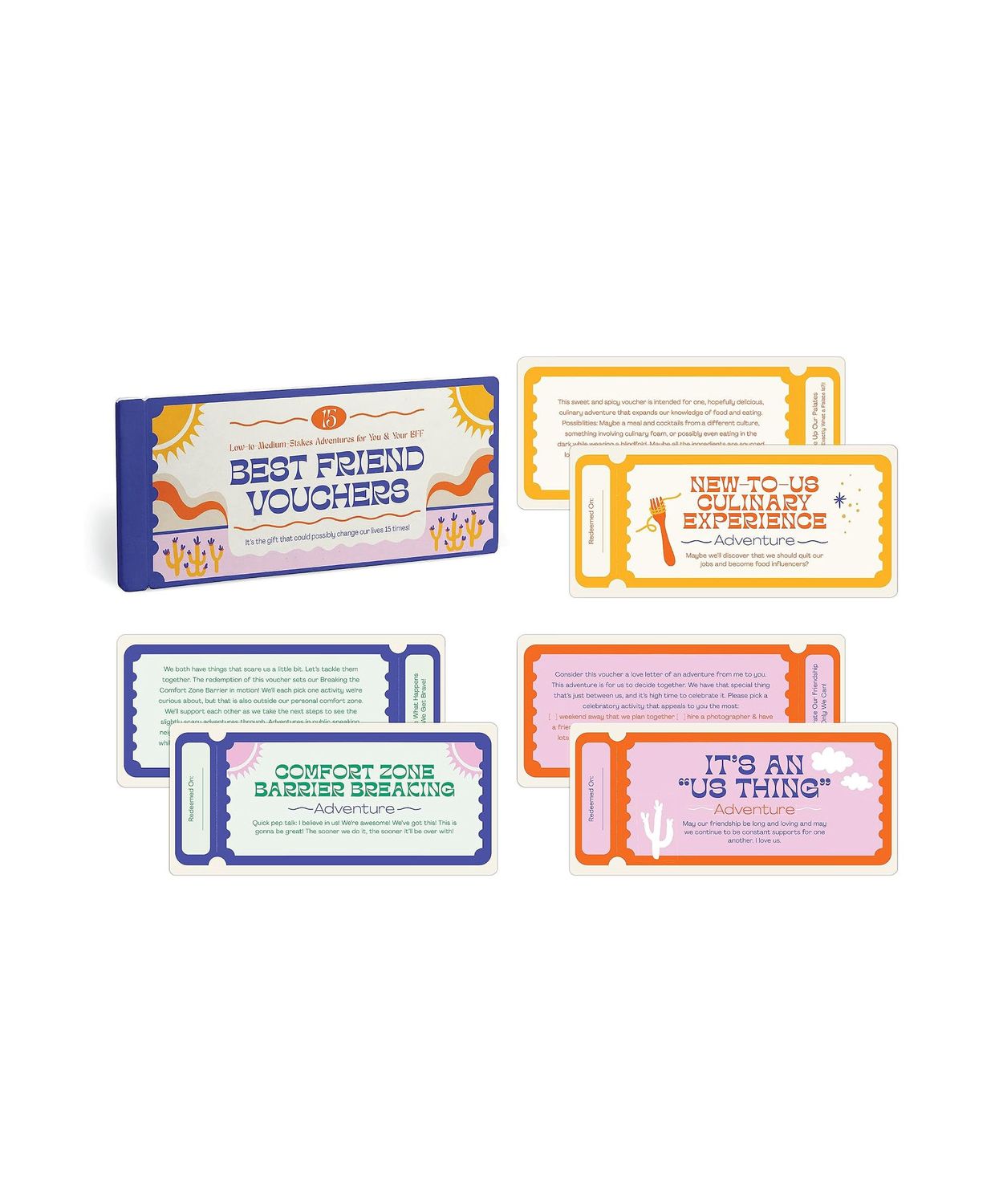 Best Friend Vouchers Coupon Book