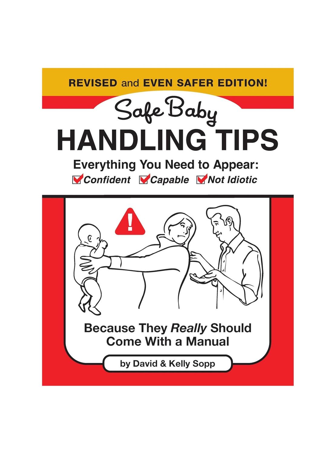 Safe Baby Handling Tips Revised Hardcover Book