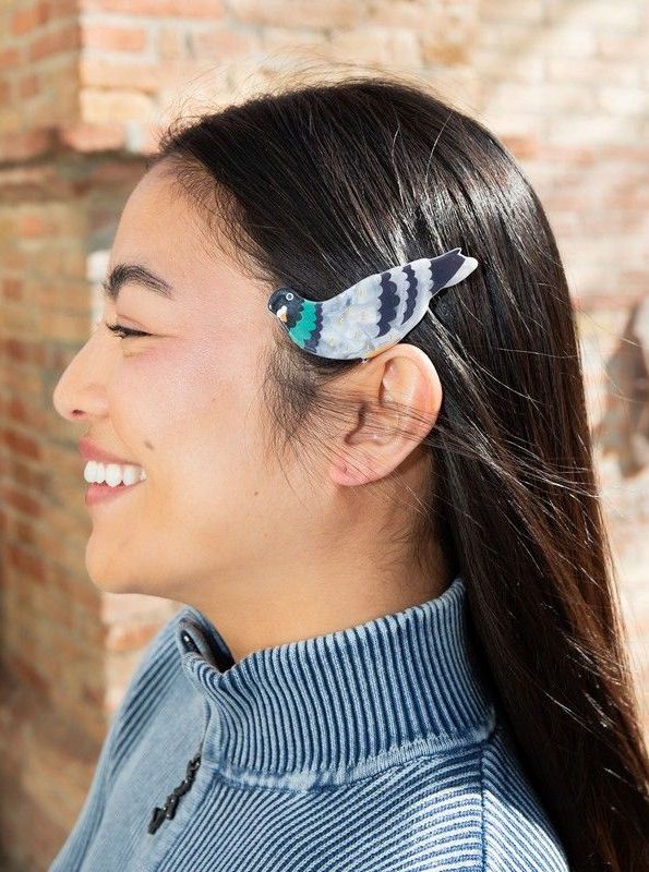 Pigeon Hair Clip Barrette