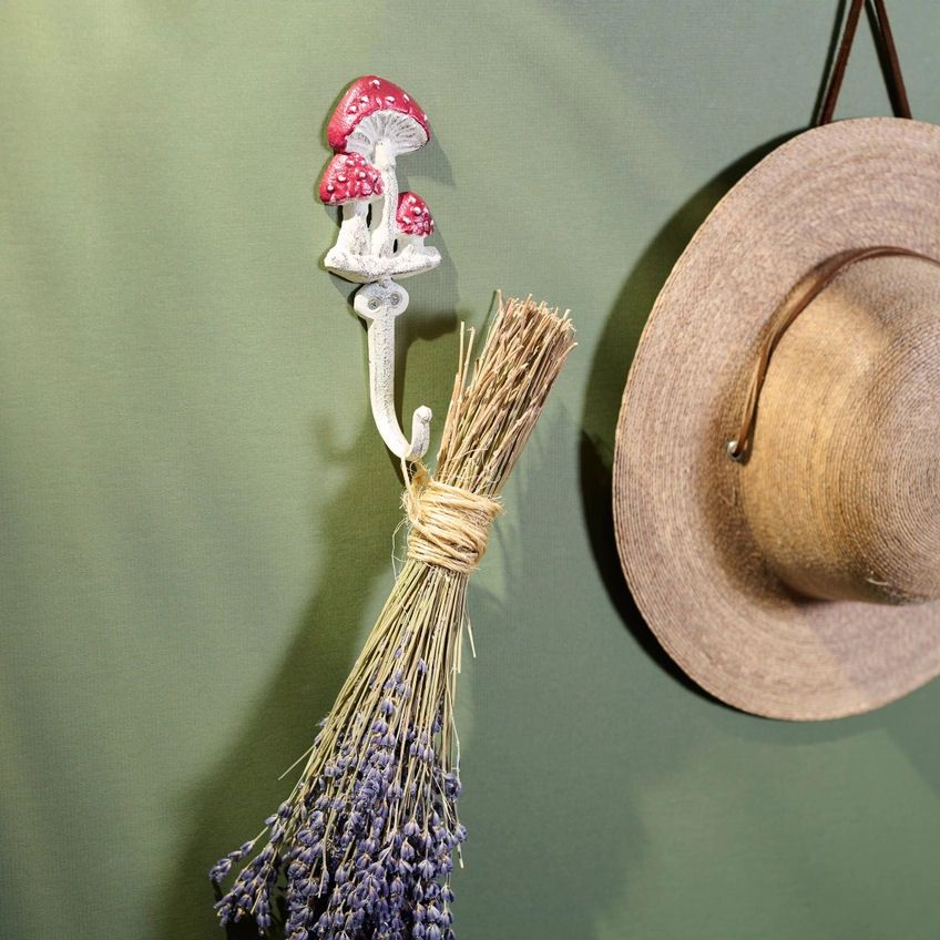 Red Cap Mushroom Wall Hook