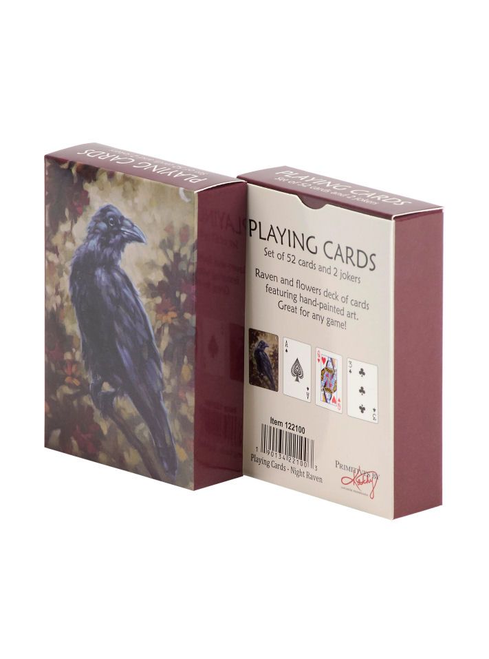 Night Raven Playing Cards