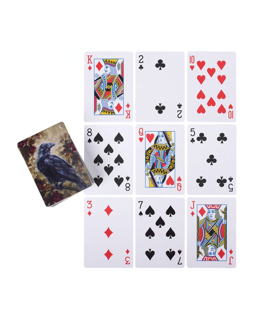 Night Raven Playing Cards