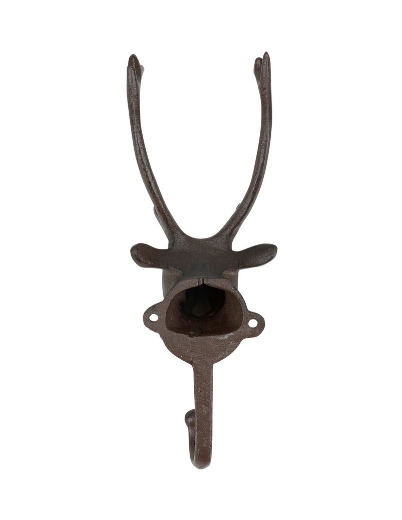 Deer Stag Reindeer Iron Wall Hook