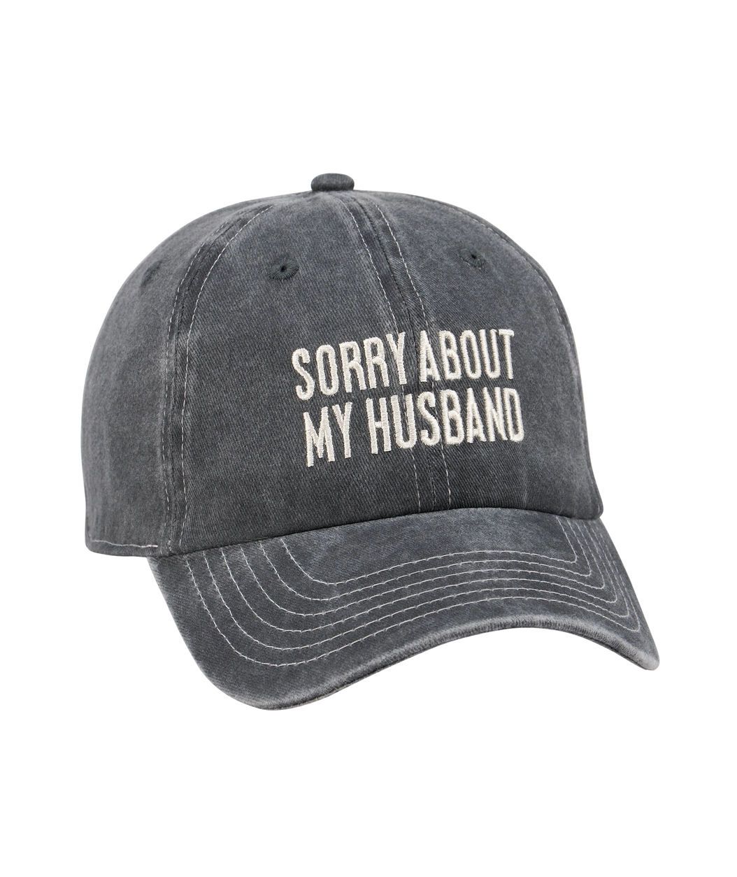 Sorry About My Husband Baseball Hat
