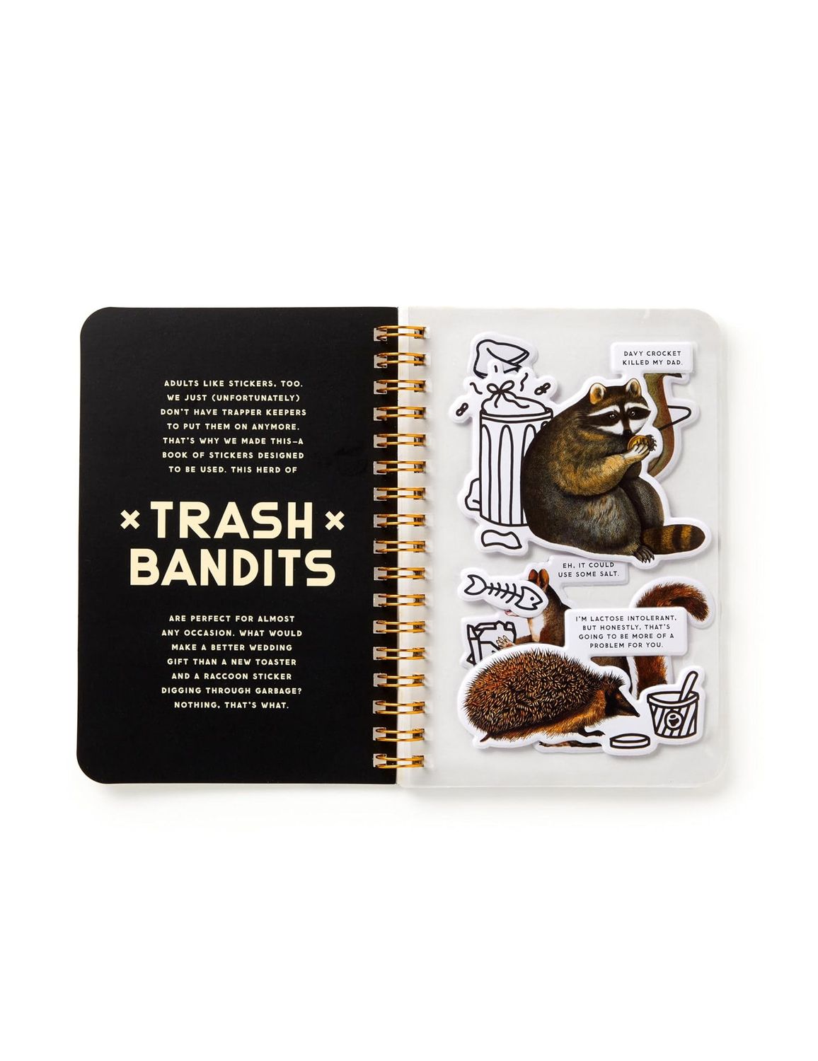 Trash Bandits Sticker Book