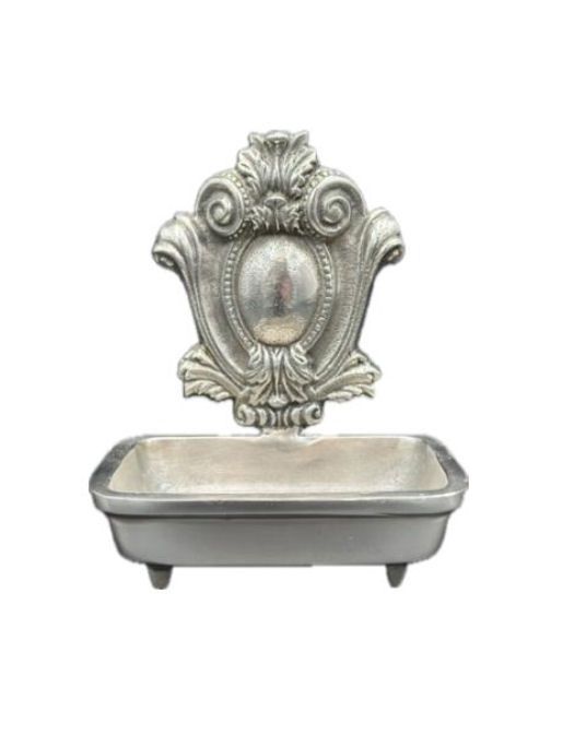 Silver Antique Soap Holder