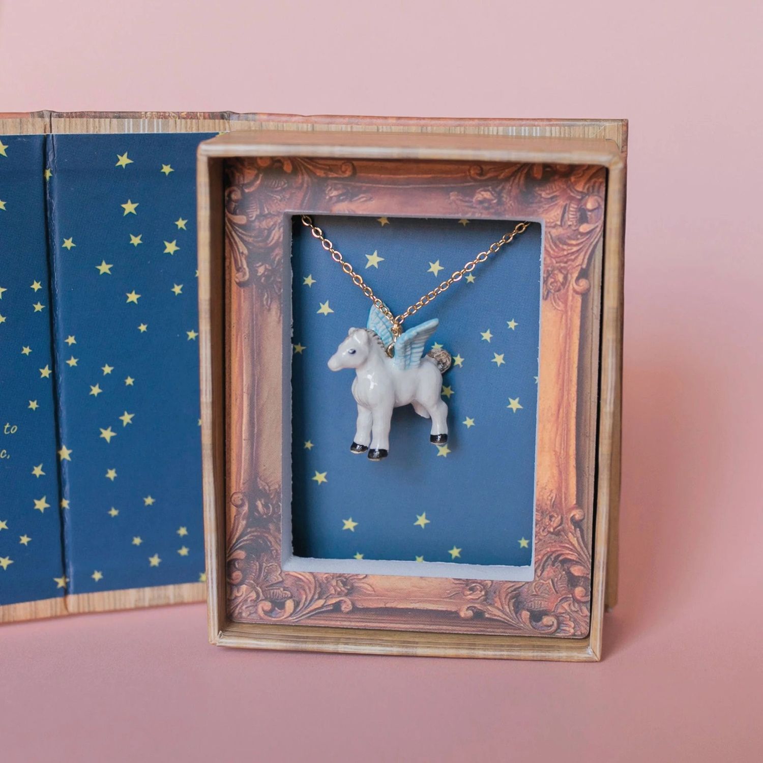 Pegasus Porcelain Necklace