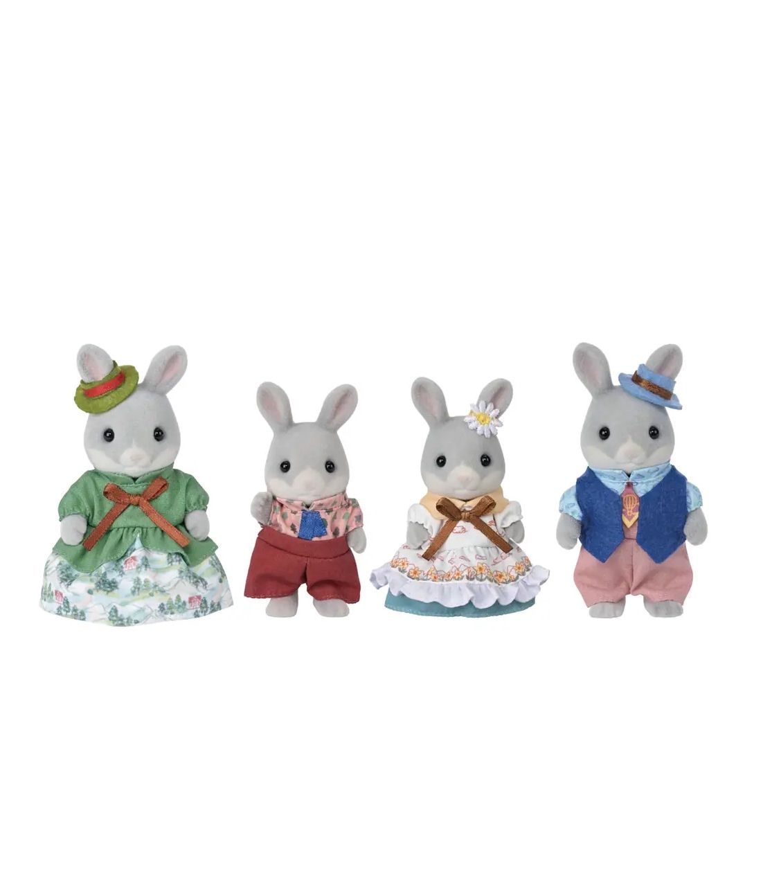 Calico Critters Cottontail Rabbit Family