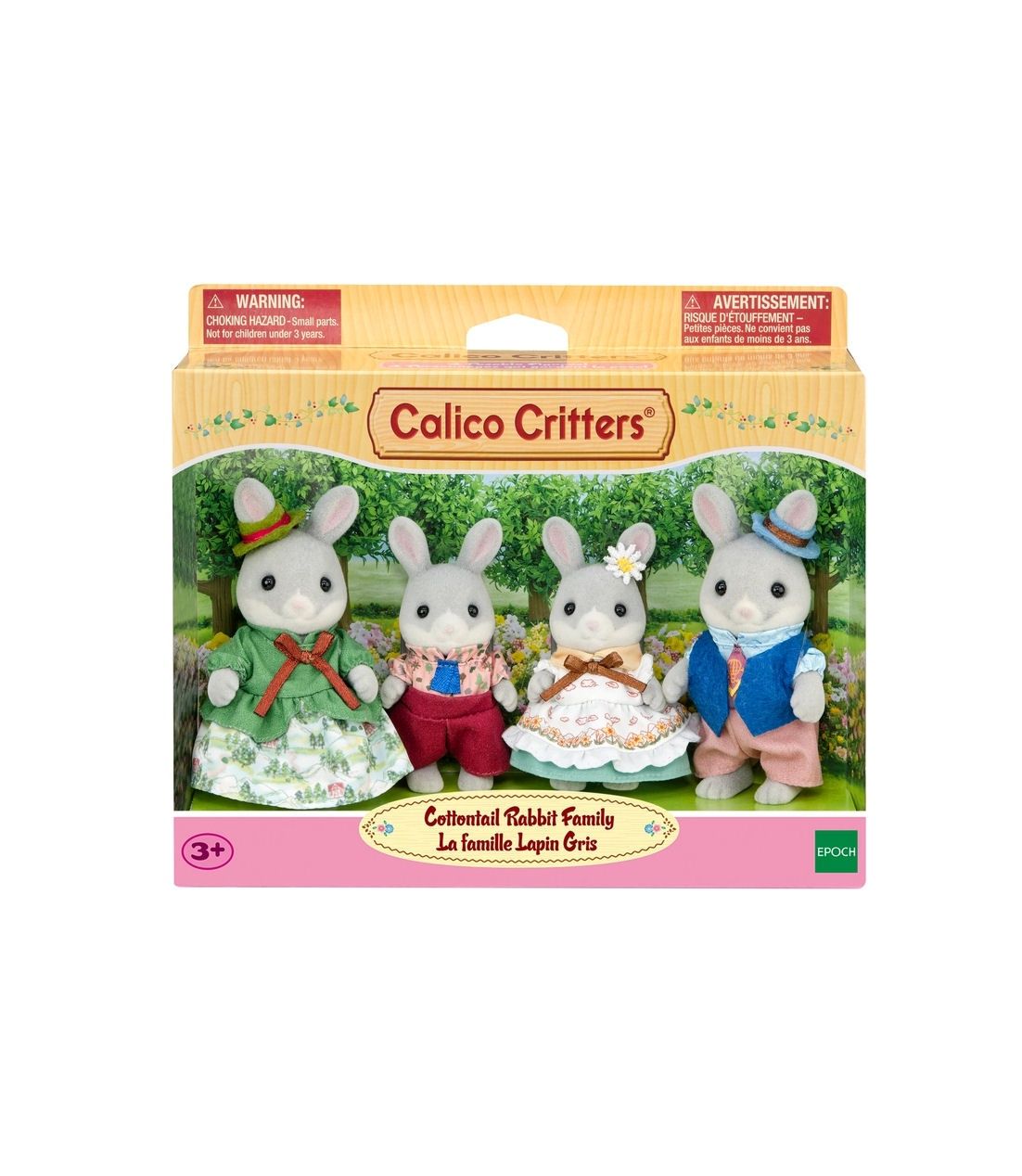 Calico Critters Cottontail Rabbit Family