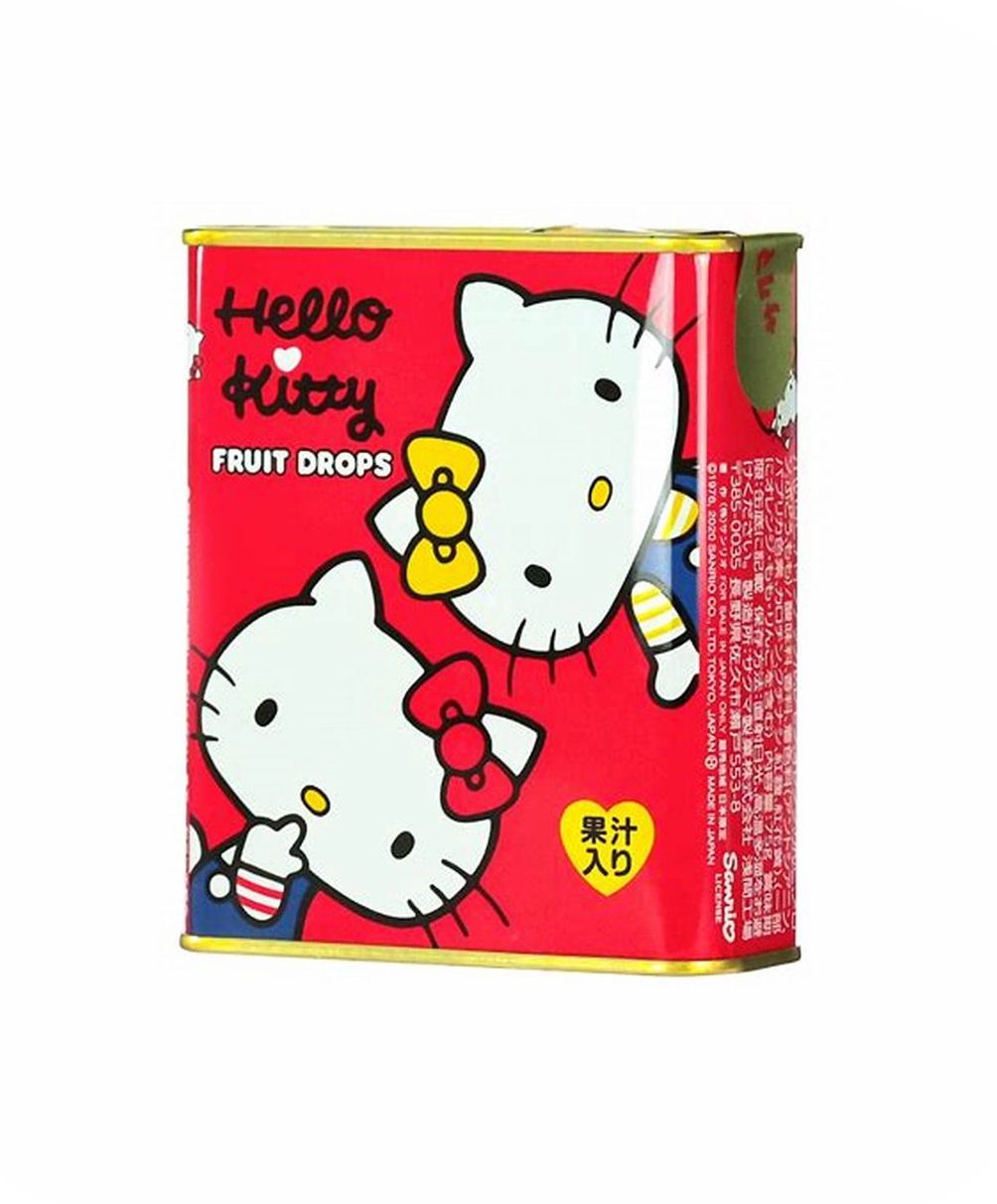 Hello Kitty Fruit Drops Hard Candy Tin