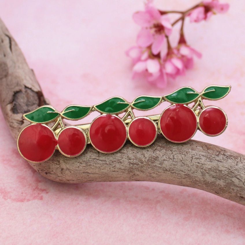 Cherries Hair Clip