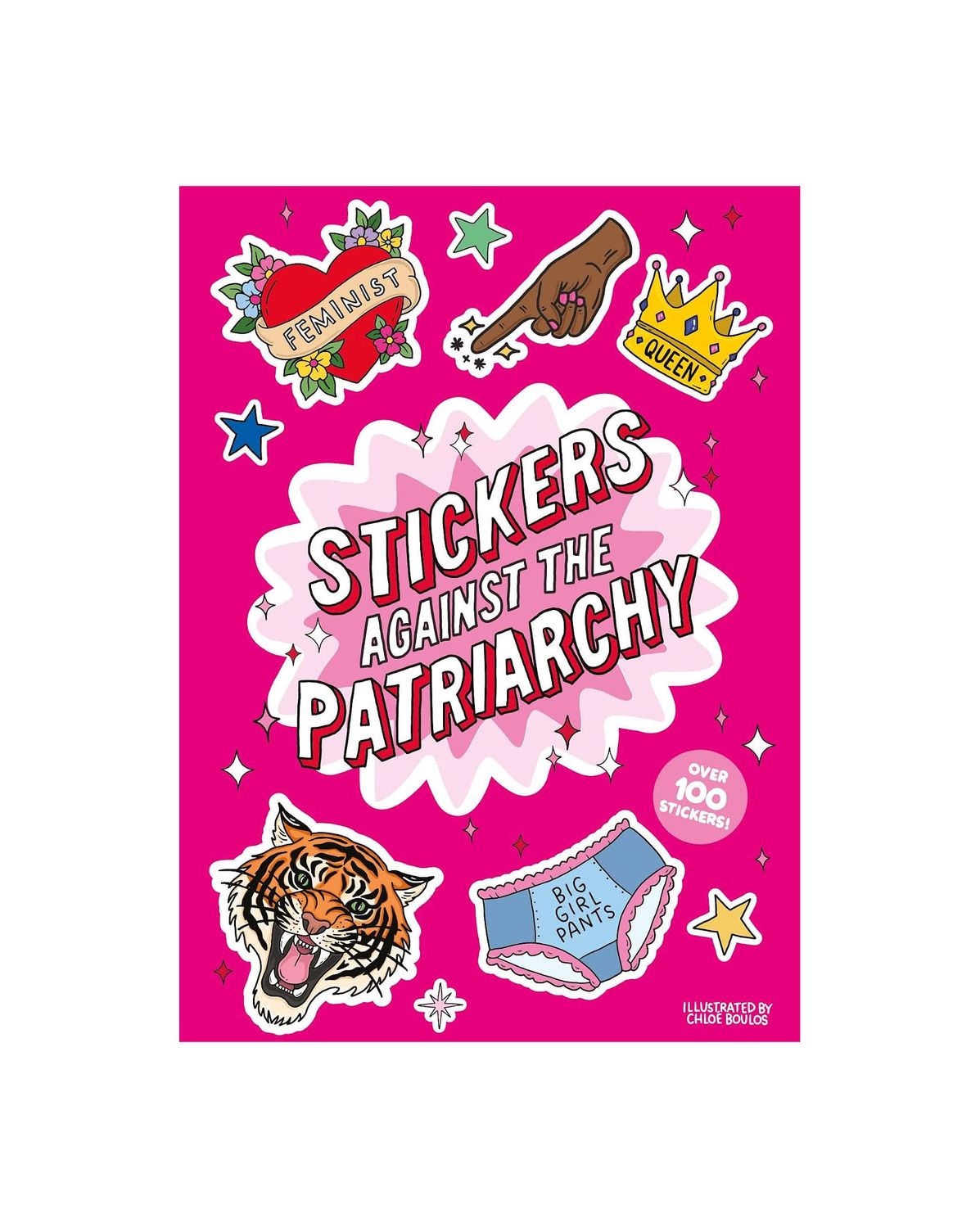 Stickers Against The Patriarchy Sticker Paperback Book