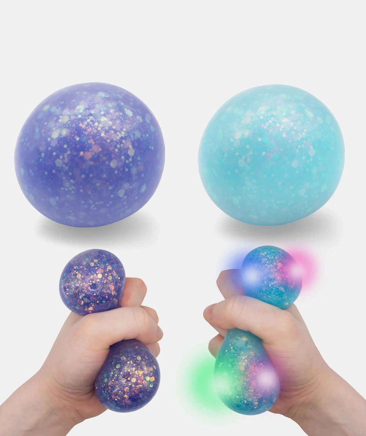Scrunchems Galaxy Light Up Squish Ball