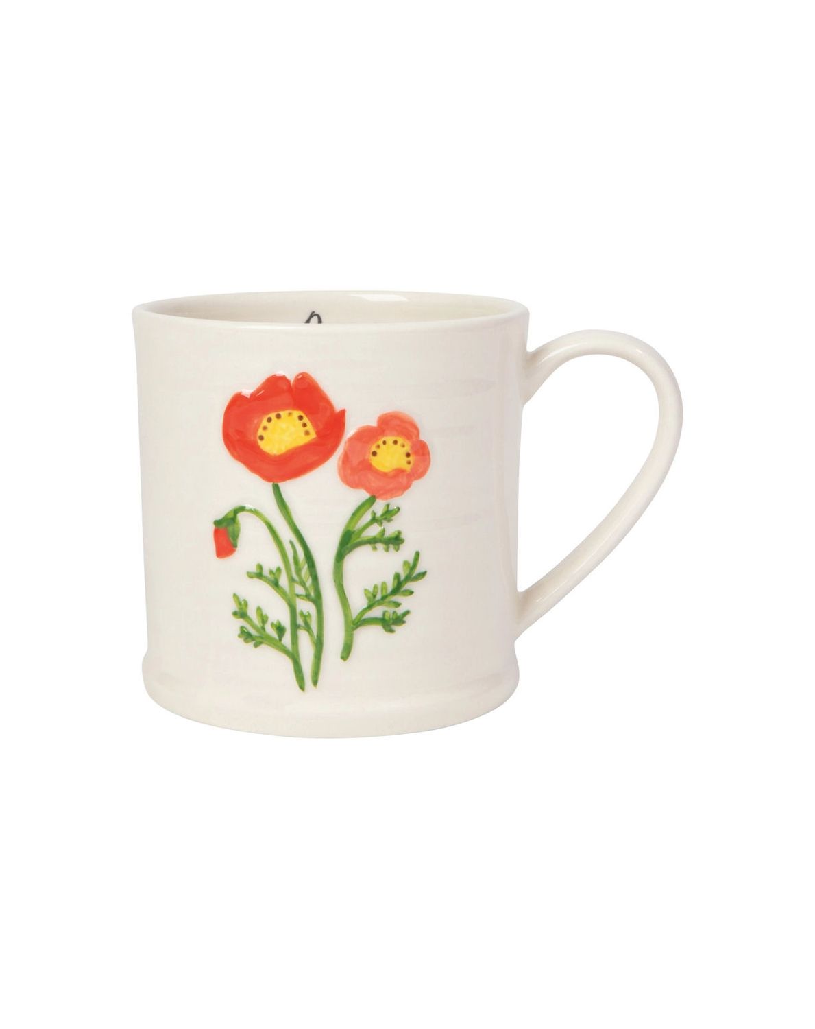 Poppy Embossed Mug