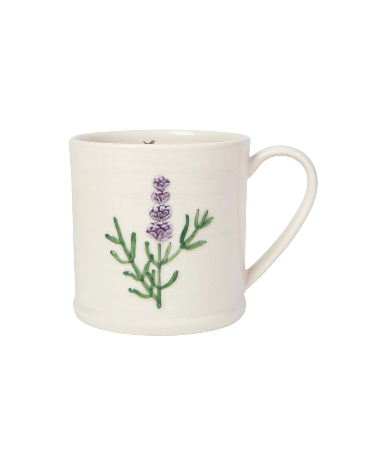 Lavender Embossed Mug