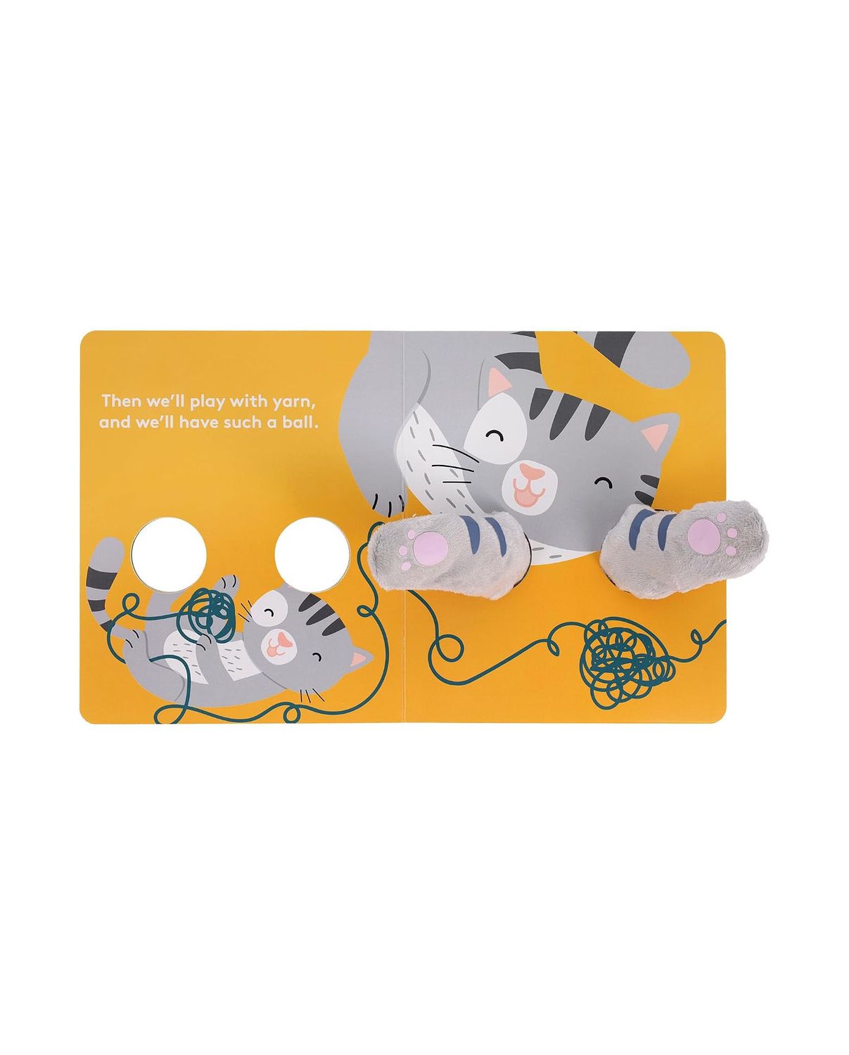 Hug Me Little Kitten Finger Puppet Board Book