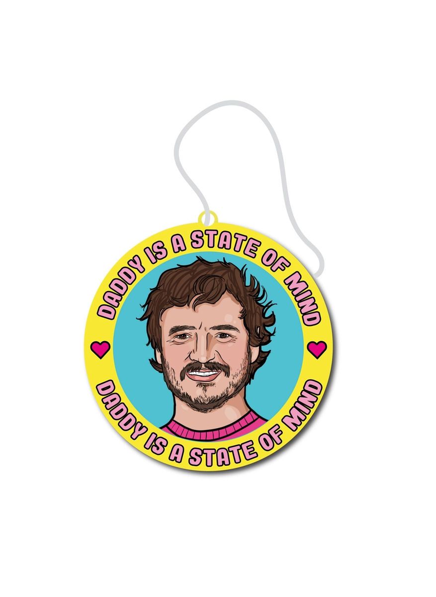 Daddy Is A State Of Mind Pedro Pascal New Car Scent Air Freshener