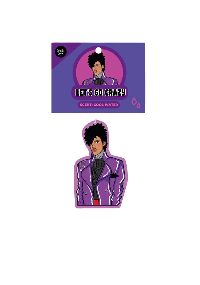 Let’s Go Crazy Prince Cool Water Scent Air Freshener