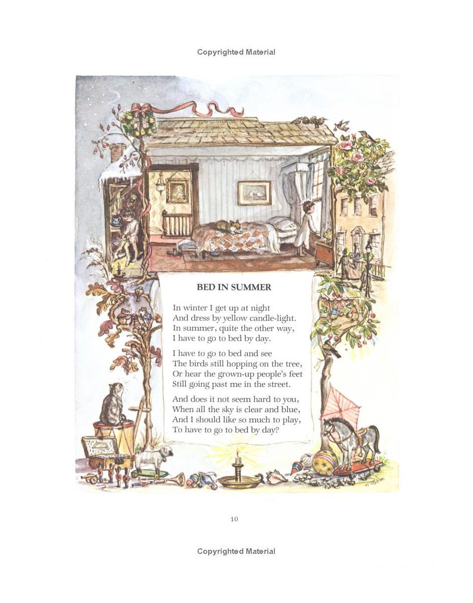 A Child’s Garden Of Verses Hardcover Book