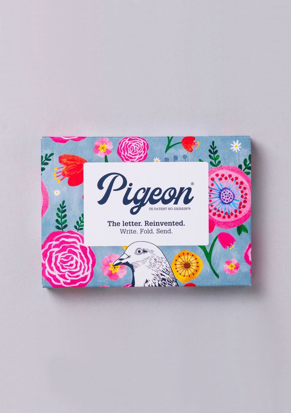 Wildflower Pigeon Floral Letter Pack