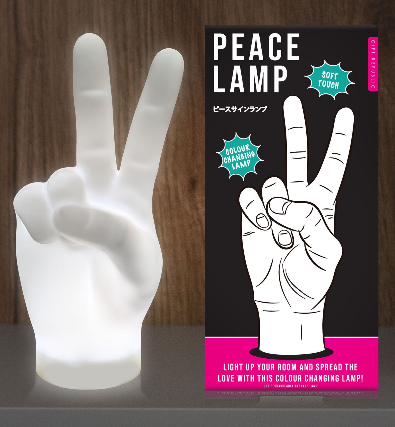 Peace Sign Hand Light
