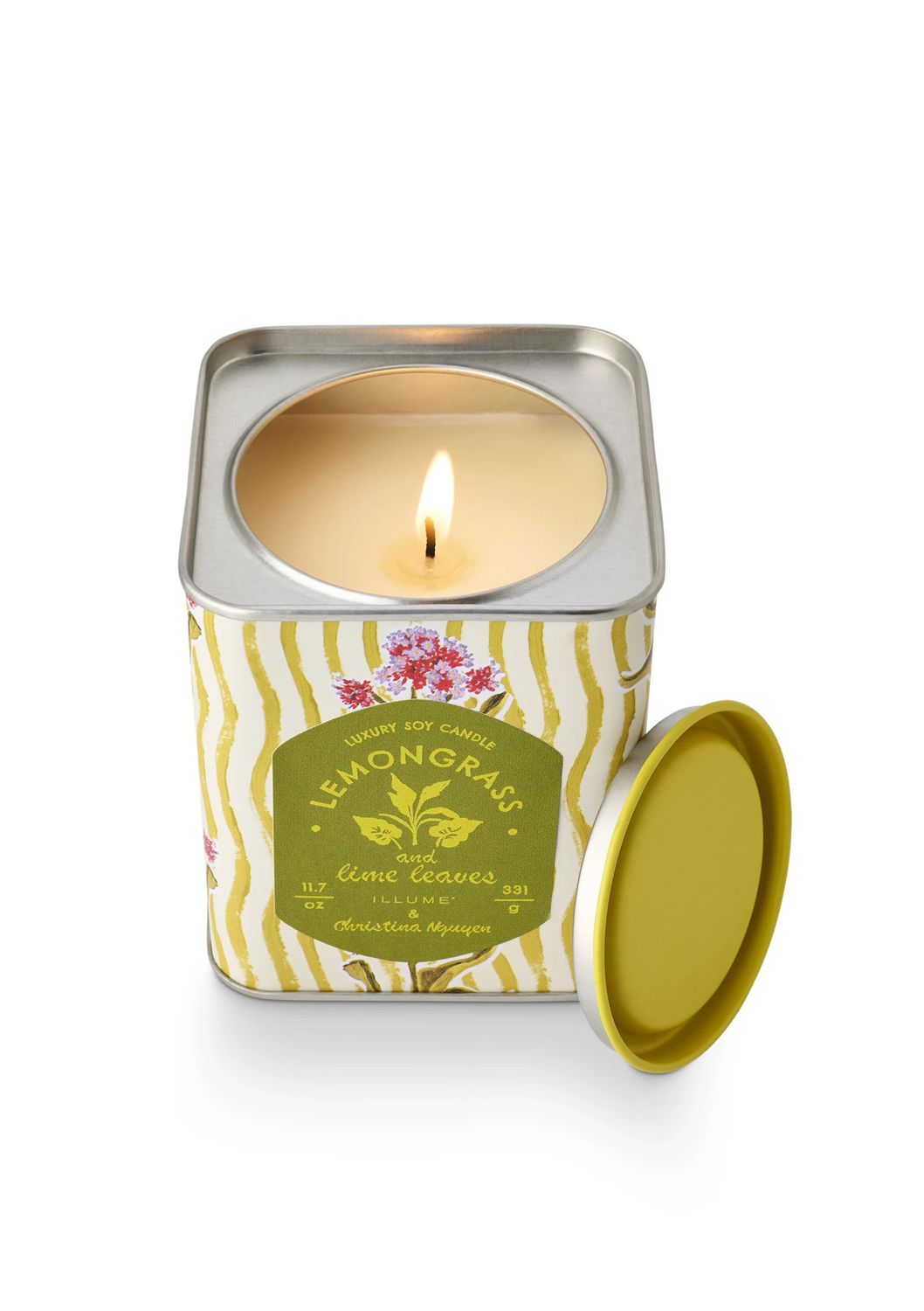Lemongrass And Lime Soy Tin Candle