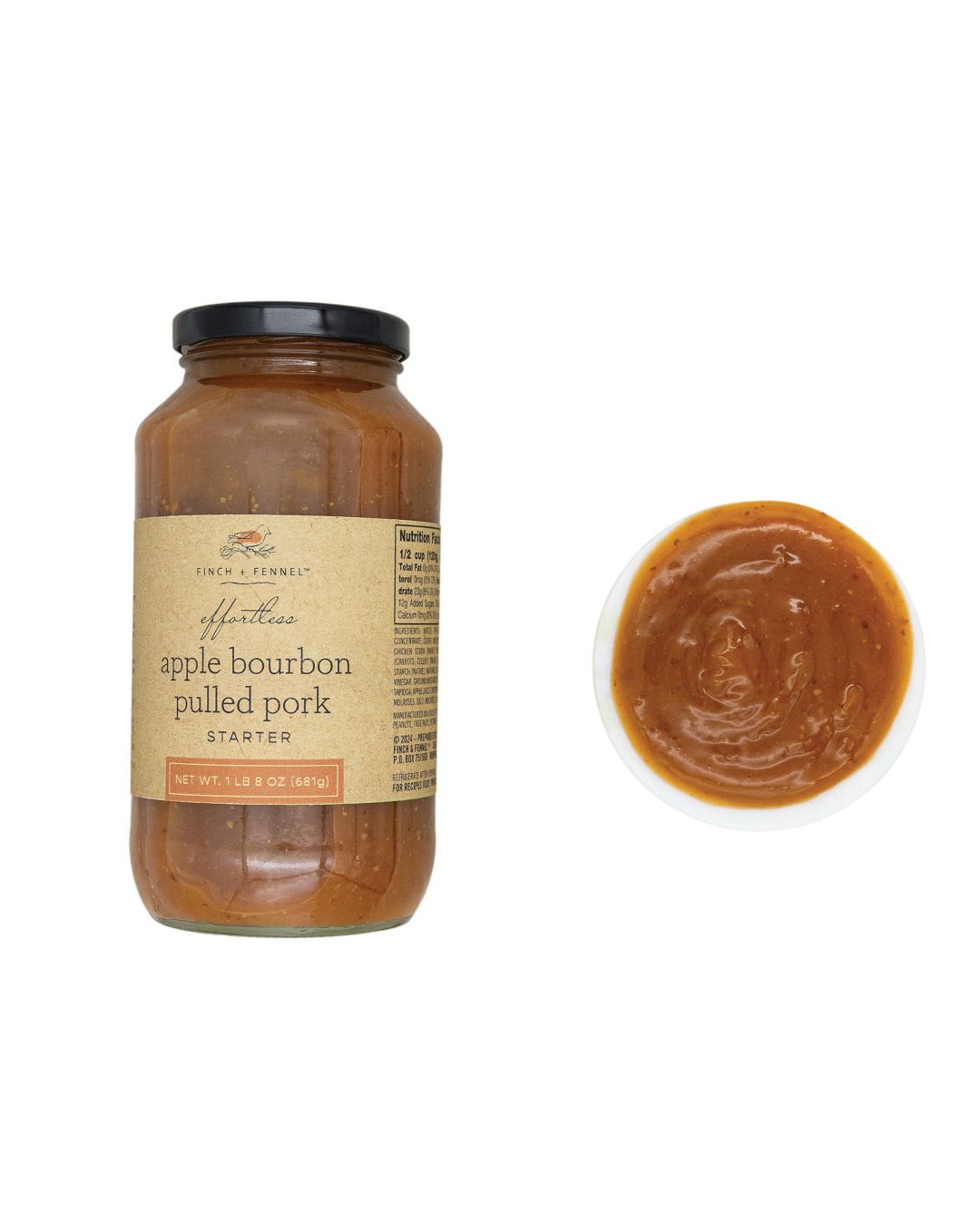 Apple Bourbon Pulled Pork Starter Sauce