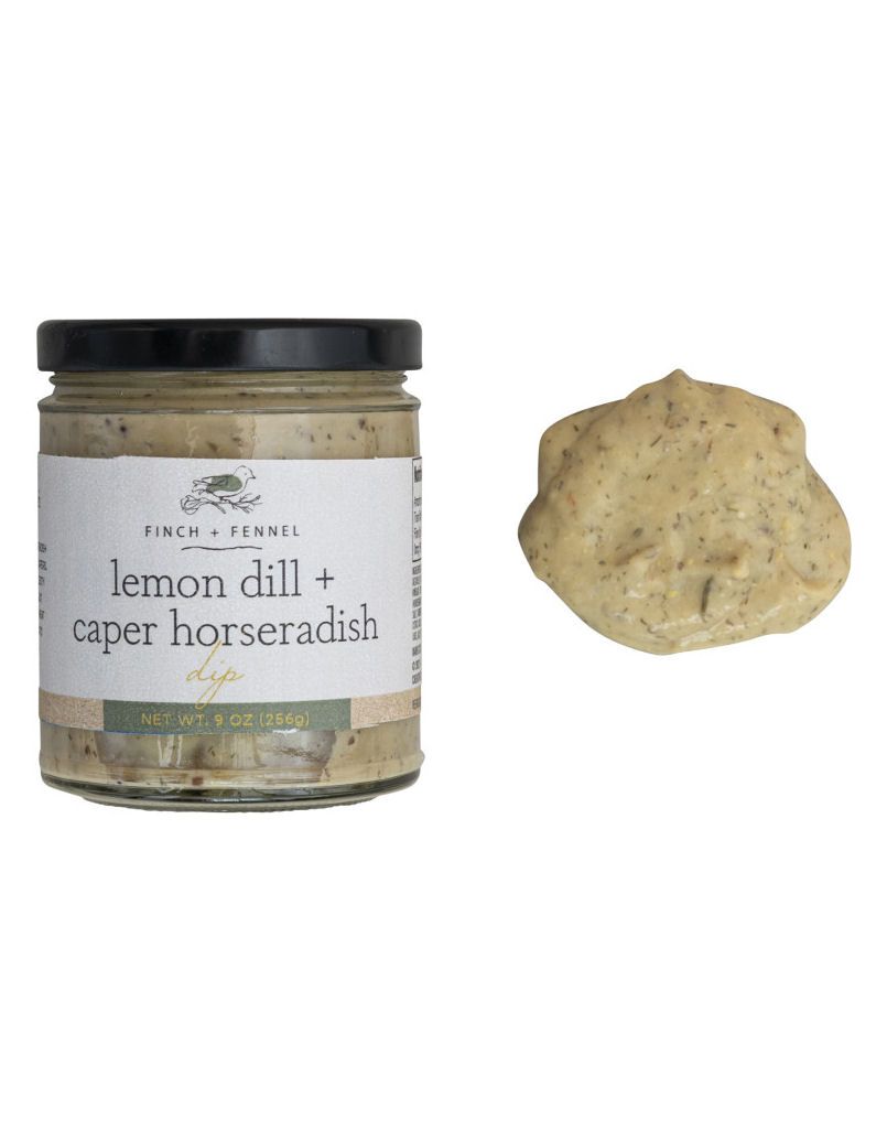 Lemon Dill And Caper Horseradish Dip