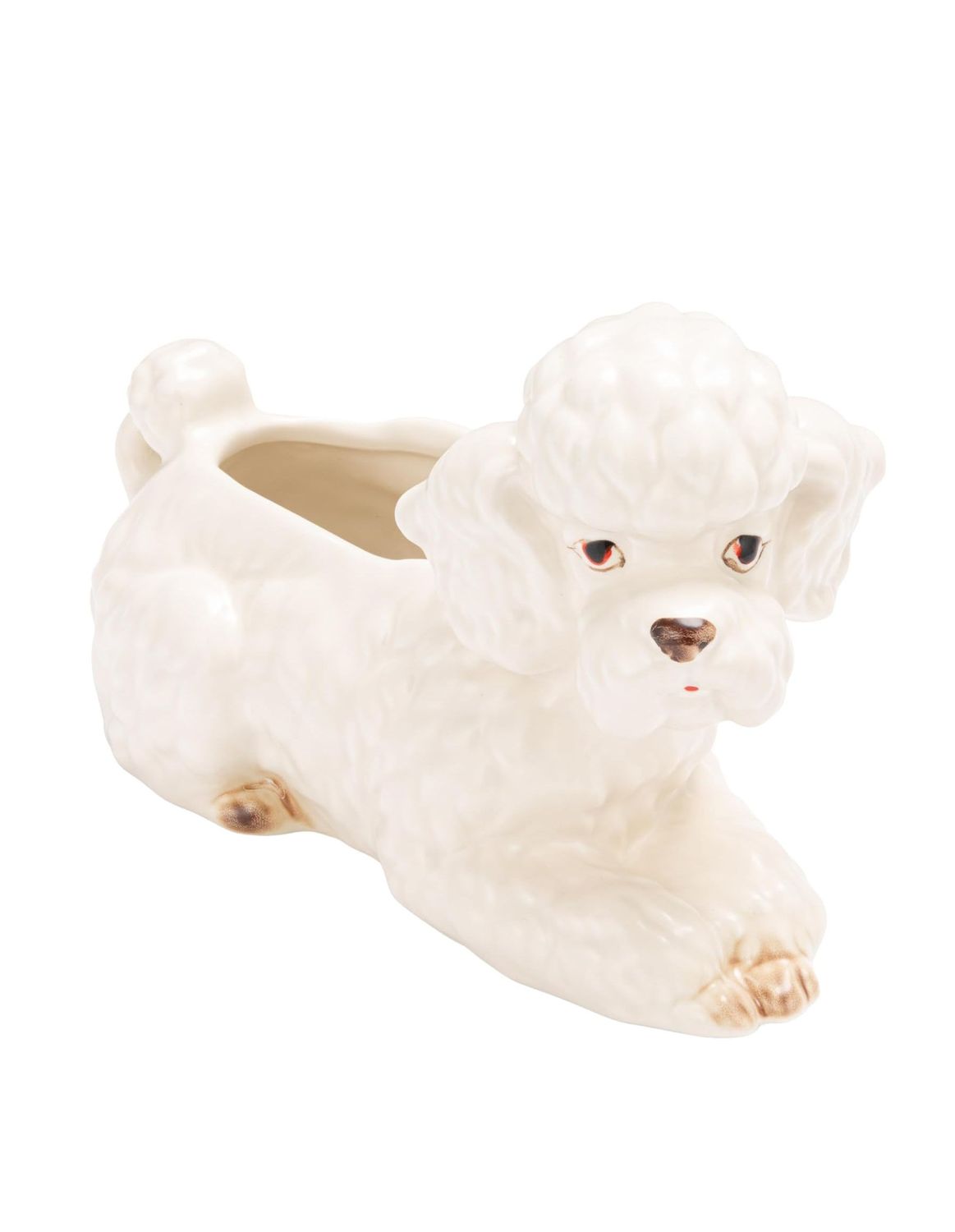 Vintage Poodle Planter