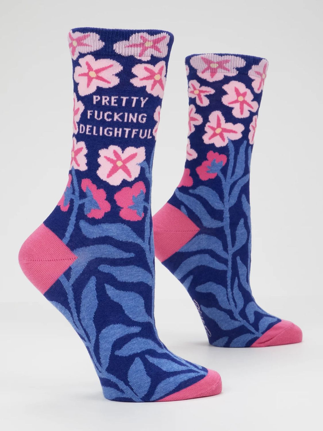 Pretty Fucking Delightful Blue Q Women’s Socks