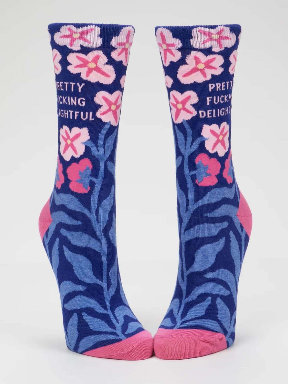 Pretty Fucking Delightful Blue Q Women’s Socks
