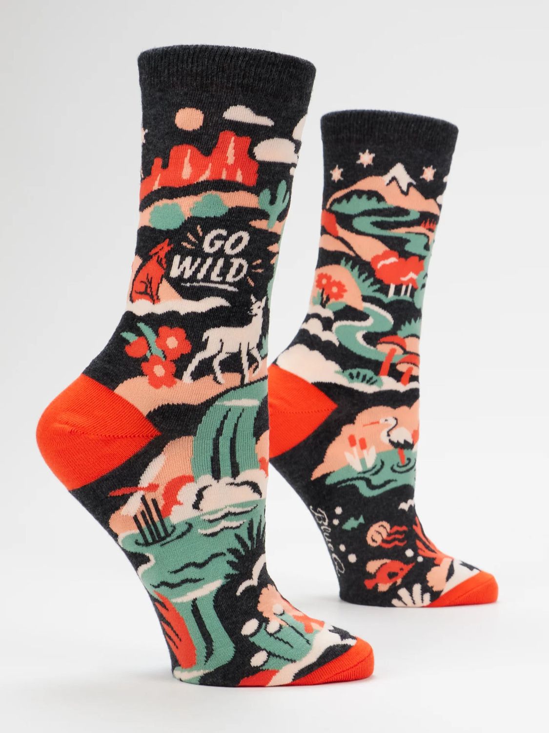 Go Wild Blue Q Women’s Socks