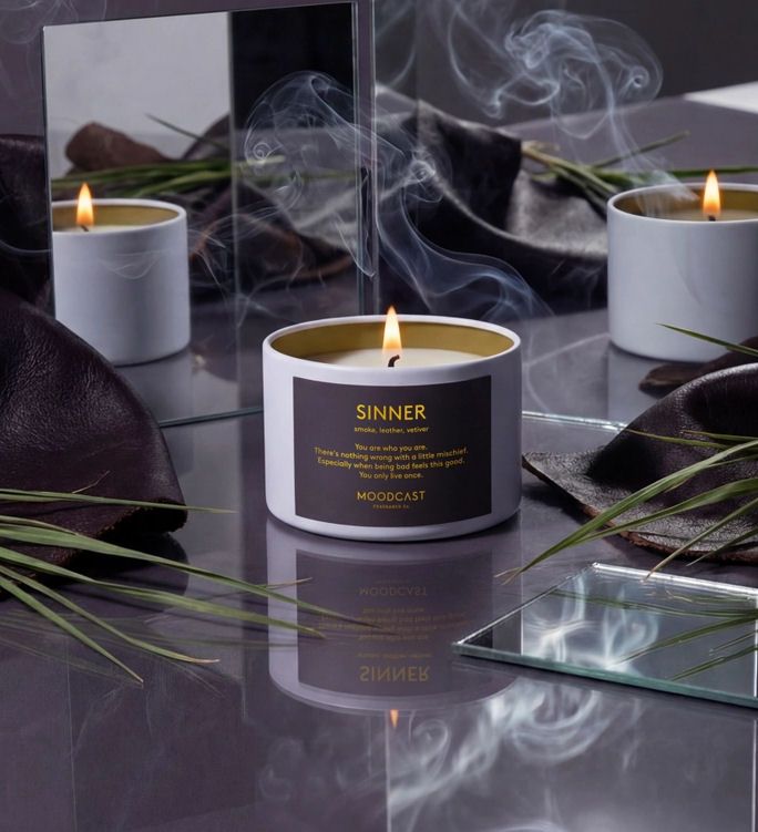 Moodcast Sinner Mini Candle
