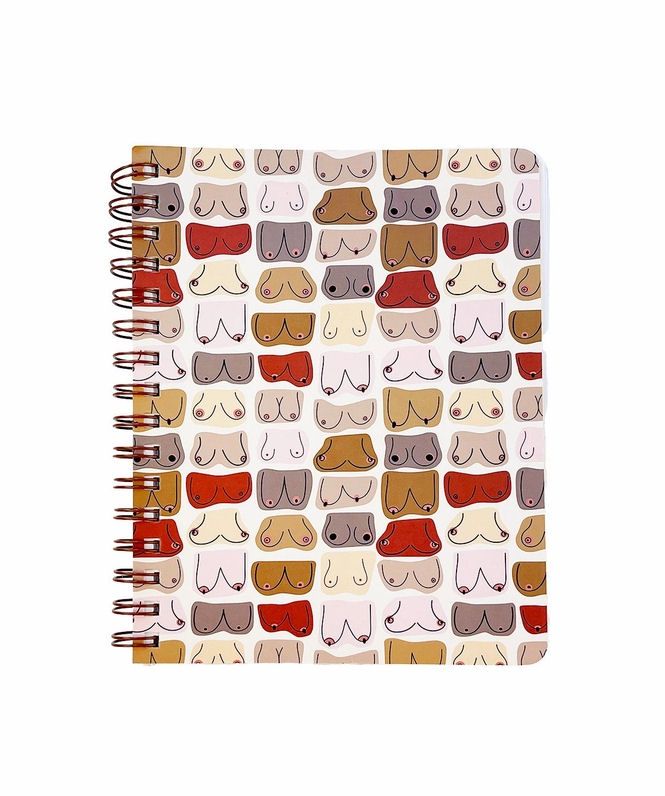 All Kinds Of Boobies Notebook With Stickers
