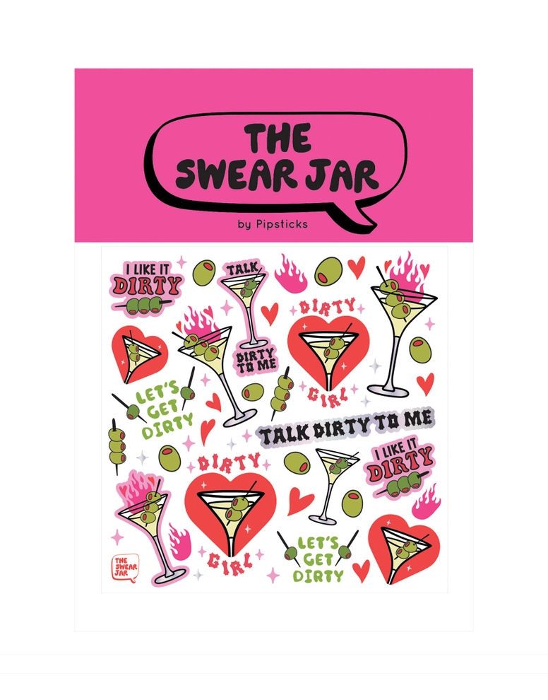 Talk Dirty To Me Sticker Sheet