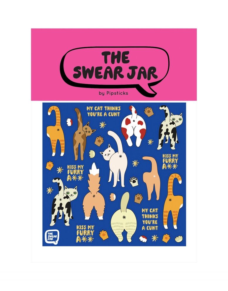 Catty Rebuttals Sticker Sheet