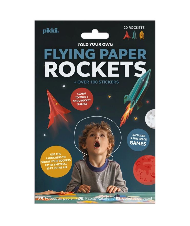 Paper Rockets Origami Kit